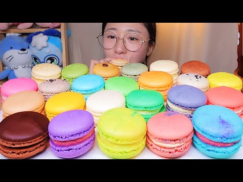 마카롱 디저트 먹방 Dessert Mukbang