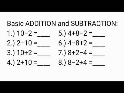 basic math practice for adults