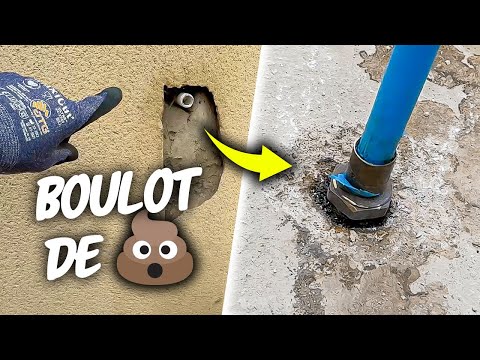 RÉPARER UNE FUITE D’EAU 🤬 Sérieusement, qui bosse comme ça ?