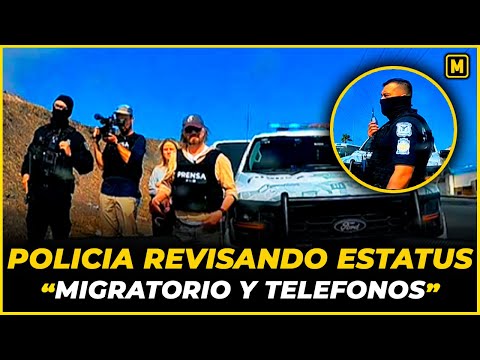 Policías “REVISANDO” estatus migratorio y hasta tus FOTOGRAFÍAS