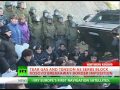 Tear gas & tension as Serbs block breakaway Kosovo border thumbnail