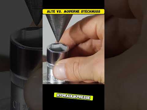 Alte vs. moderne Stecknuss – welche ist stärker? #hydraulikpresse