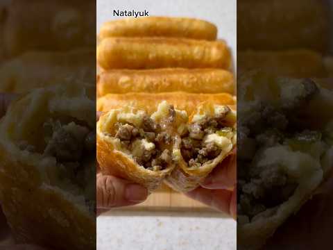 ЛЕНИВЫЕ ПИРОЖКИ НА КЕФИРЕ #viralshort #вкусно #tasty