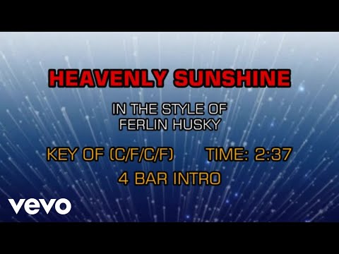 Ferlin Husky – Heavenly Sunshine (Karaoke Guide Vocal)