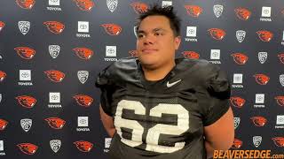 Oregon State DL Jacob Schuster Talks DL Progress, Spring Football, & MORE