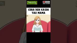 COBA DEH KASIH TAU MAMA #animasisekolah  #fyp