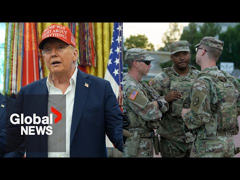 YouTube video thumbnail: Trump Plans to Send National Guard to Chicago