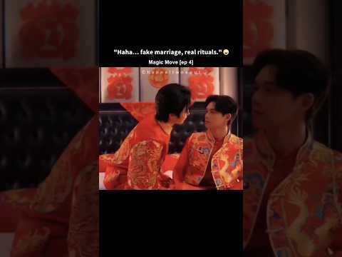 "Haha… fake marriage, real rituals." 😁 Magic move bl #ep4 #thaibl #magicmove #balldeam #reels poster