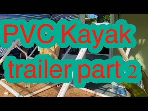 KAYAK trailer build part 2 As all DIY projects they evolve as you go along wacth how this project changed for the better i thin