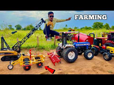 I Did Realistic Farming From RC Mahindra Tractor  - Chatpat toy TV