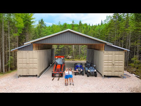 FINISHING our DIY Shipping Container Workshop!