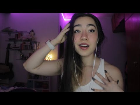 ASMR AGRESSIVO quase SEM FALAR  | MOUTH SOUNDS, SCRATCHING, UNHAS 