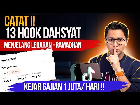 CATAT! HOOK PERSIAPAN LEBARAN & RAMADHAN, TERBUKTI SUKSES 1JT PER HARI DI AKUN SAYA!