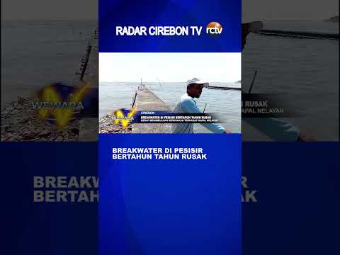 Breakwater di Pesisir Bertahun Tahun Rusak