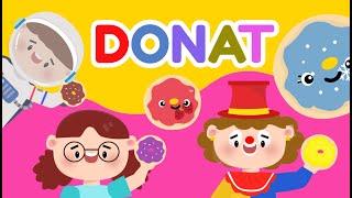 Lagu Donat | Lagu Anak Anak