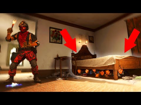 they FOUND a NEW UNDER BED GLITCH in MODERN WARFARE!! HIDE N SEEK ON MODERN WARFARE