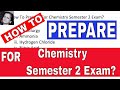 Chemistry Exam Preparation Strategies