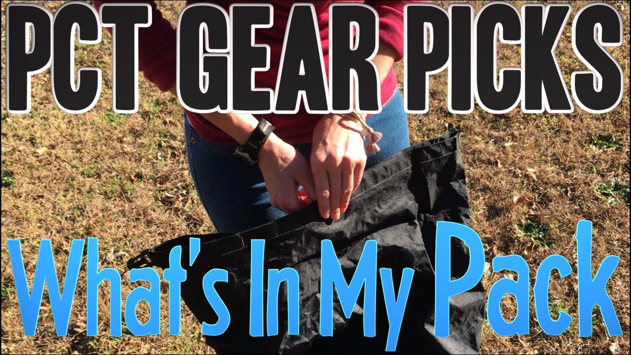 PCT 2017 Gear Picks: What's In My Pack (Desert Base-Weight)