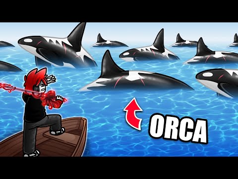 Roblox : Fisch #32 🐋 เมื่อฉันไล่ล่า ORCA ฝูงวาฬเพชฌฆาตที่กำลังอพยพ !!!