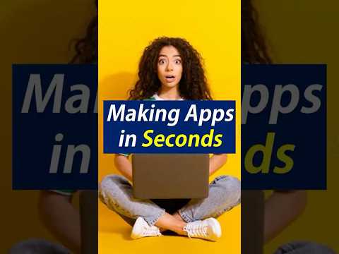 Making Apps in Seconds #LearnToCode #AIInsights #ProgrammingMadeEasy