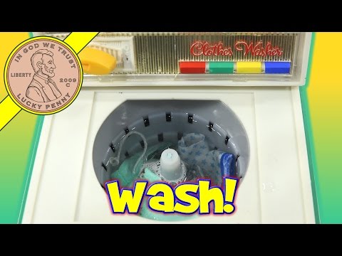 Suzy Homemaker Miniature Washing Machine - Wash Doll Clothes