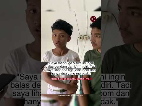 Kesaksian siswa dalam ledakan SMAN 72 Jakarta