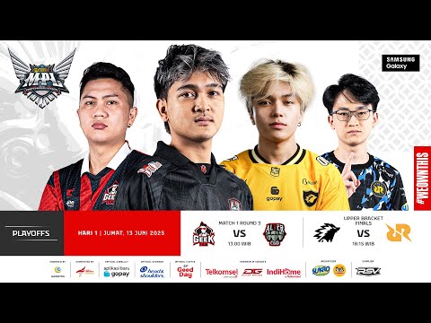 🔴 LIVE | MPL ID S15 | Playoffs Hari 3 | Bahasa Indonesia