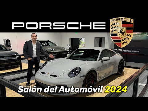 PORSCHE en el Salón del Automóvil 2024, lanzamientos, novedades, precios y más... (4K)