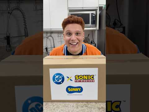 CAIXA MISTERIOSA DA DC X SONIC