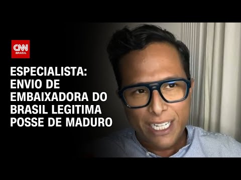 Especialista: Envio de embaixadora do Brasil legitima posse de Maduro | WW