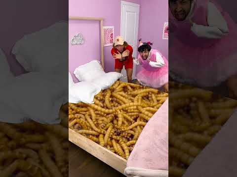 سريري من حمم بركانية! 🔥😱 هل أستطيع البقاء في التحدي؟