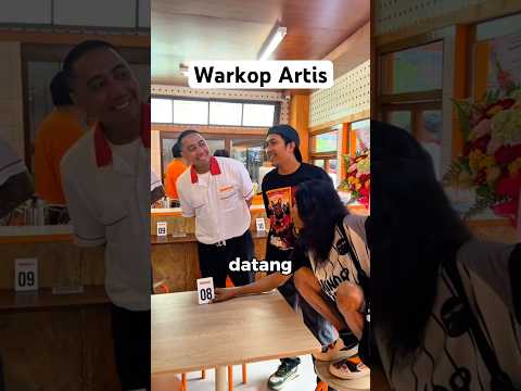warkop artis vs warkop biasa ⁉️ #foodreview #warkop #indomie #shorts