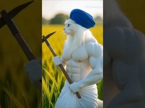 🔥Hard Working Cat Story 🌾 | Billi Ne Dikhaya Mehnat Ka Kamaal!" #shorts #viral