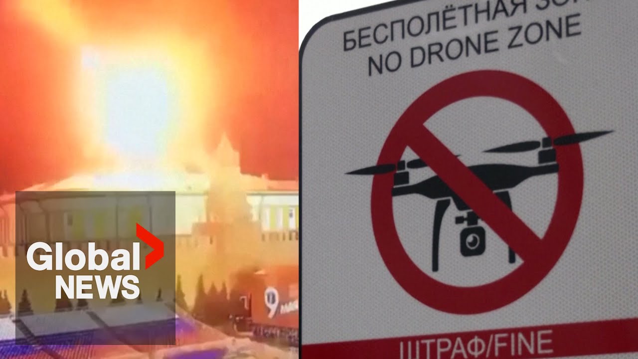 “Hostile act”: Russia will respond to alleged drone attack on Kremlin, Lavrov says