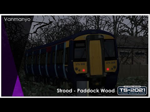 I drove a class 375 from Strood to Paddock Wood and this is how it went...