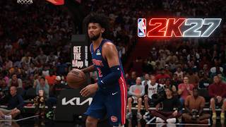 Cade Cunningham in NBA 2K27! Face Creation