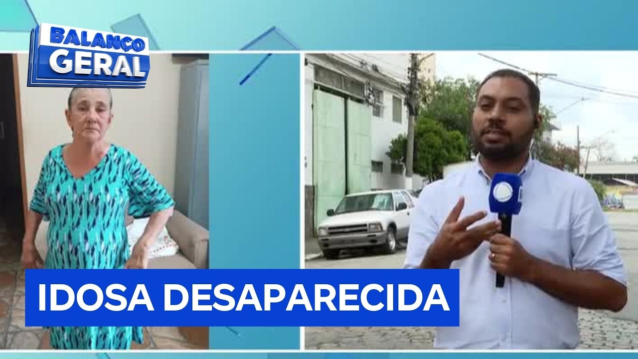 Idosa de 76 anos com Alzheimer está desaparecida há uma semana em Ribeirão Pires (SP)
