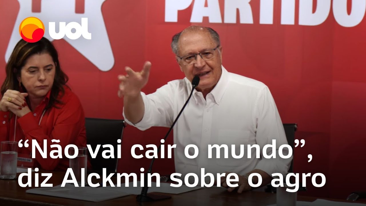Alckmin minimiza efeito do tarifaço no agro: ‘Não vai cair o mundo; café vai vender em outro lugar’