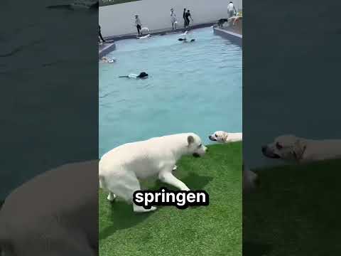 So lernt der Hund Schwimmen 🐶 🏊