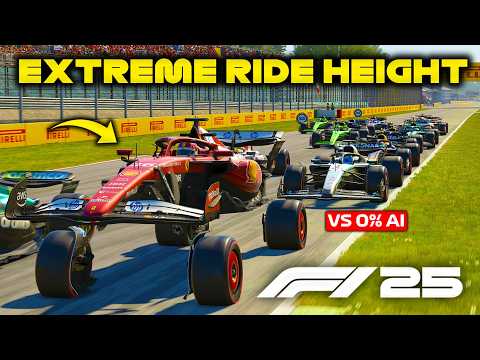 Can You Beat 0% AI With EXTREME Ride Height In F1 25?