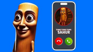 LLAMADA A THUNG THUNG  SAHUR 📞🙀- Meme Viral Italian Brainrot☎️