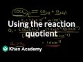 Understanding Reaction Quotients and Equilibrium