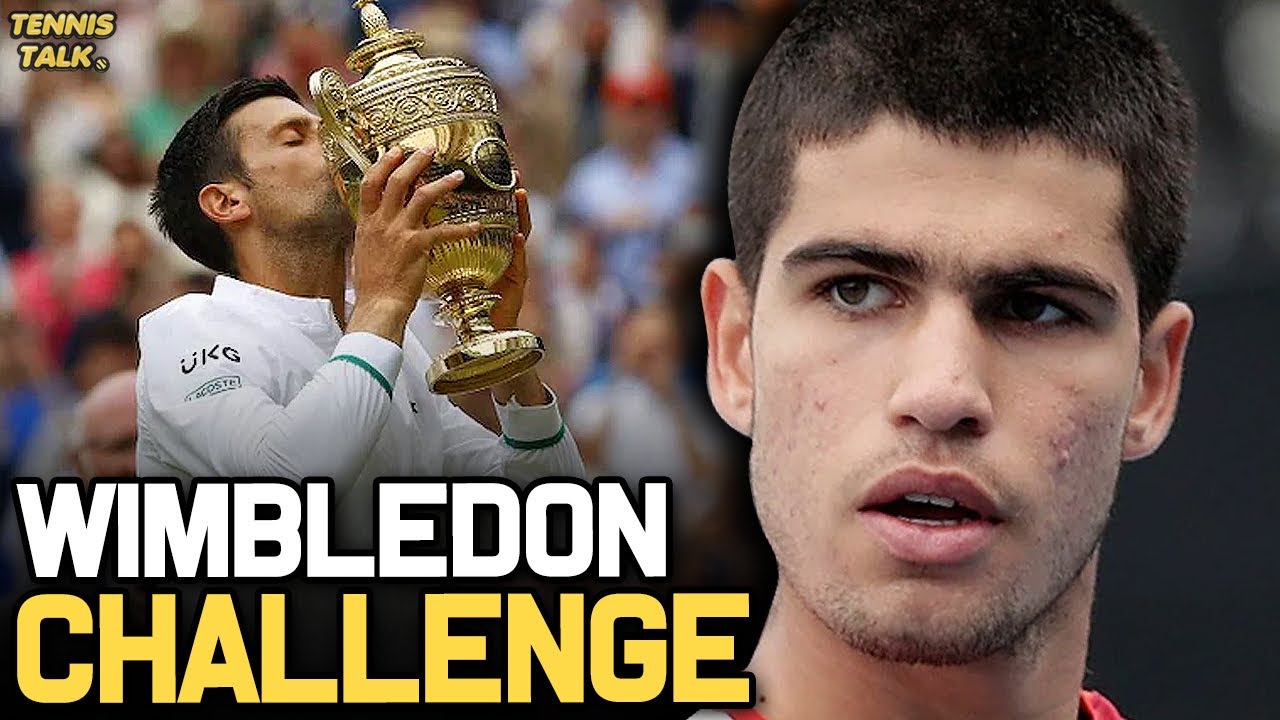 Alcaraz to Challenge Djokovic Dominance at Wimbledon 2023 | Tennis Talk News