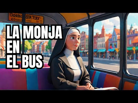 La monja en el autobús y el perseguidor historia animada