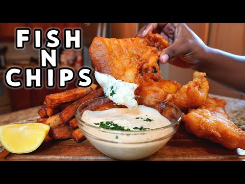 The Best Fish N Chips Recipe Ever!