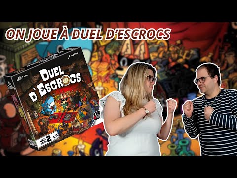 { Règles Et Partie } ON JOUE À DUEL D'ESCROCS | Jeu De Société | Gigamic