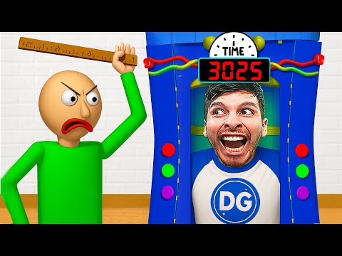 DESBLOQUEO LA MÁQUINA DEL TIEMPO DEL PROFESOR BALDI !!