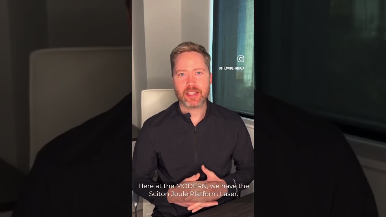 Man discussing Sciton Joule Platform Laser.