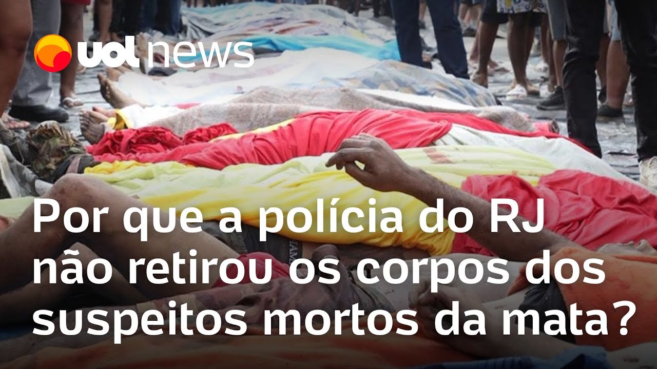 Por que a polícia do Rio de Janeiro não retirou os corpos da mata após operação contra o CV  TV Online Por que a polícia do Rio de Janeiro não retirou os corpos da mata após operação contra o CV