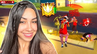 🥳🔥 HOJE SAI O TOP GLOBAL 🥳🔥 FREE FIRE AO VIVO ❤ LETHICIAX FF ❤